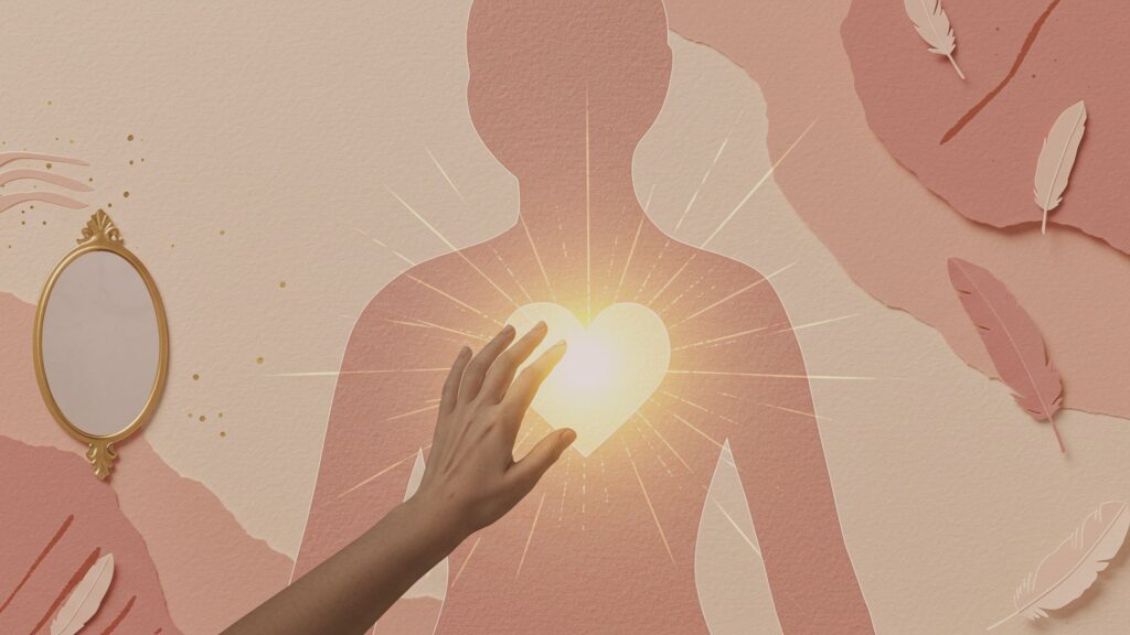 Wie du lernst, wieder freundlich mit dir zu sprechen