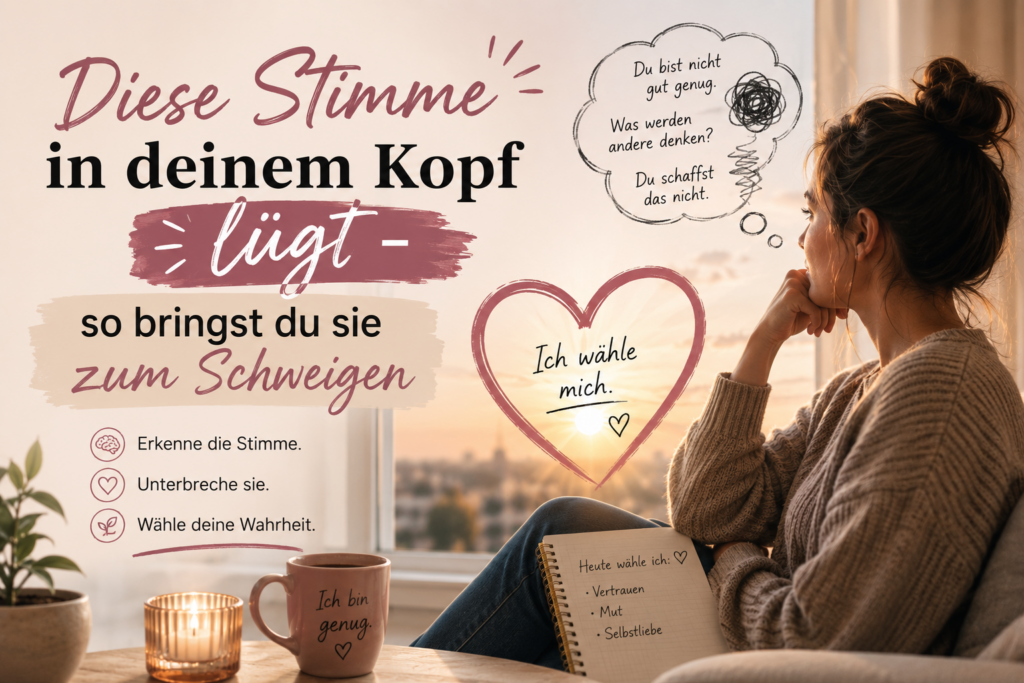 Diese Stimme in deinem Kopf lügt - so bringst du sie zum Schweigen